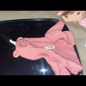 Carters NB unicorn knitted jacket.
